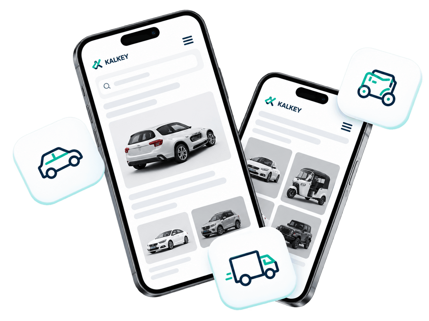 KALKEY Marketplace Platforms on Mobile